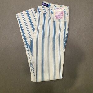 Pinstripe Skinny Jeans